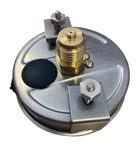 Ø100mm Panotip Arka Bağlantılı Gliserinli (Sıvı Dolgulu) Manometre, Basınç Ölçer